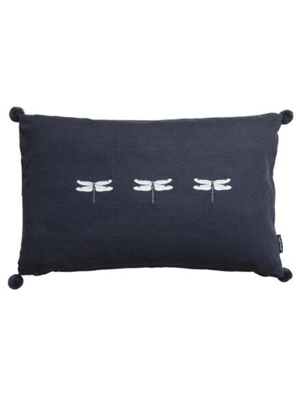 Sophie Allport Dragonfly Embroidered Cushion