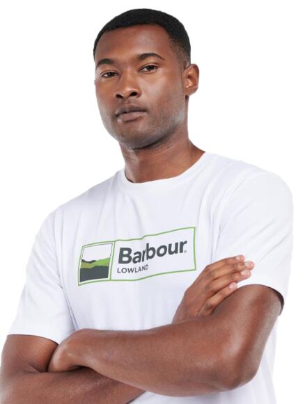 Barbour Men's Lowland T-Shirt White
