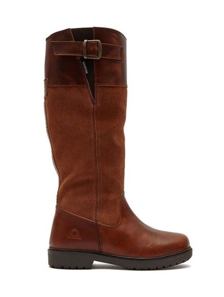 CHATHAM WOMEN'S BROOKSBY LEATHER BOOTS TAN