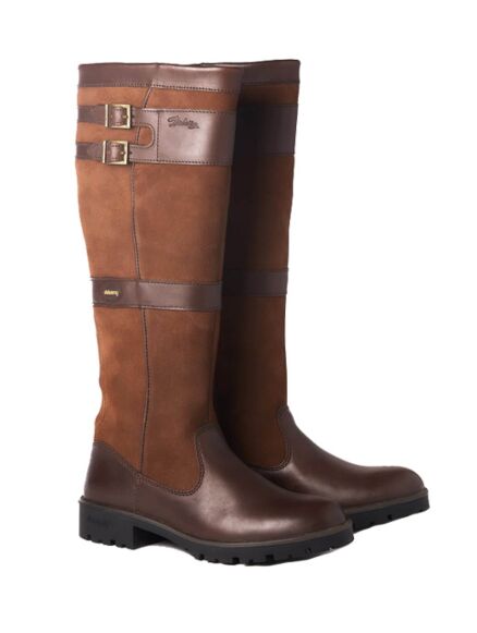 Dubarry Longford Leather Boot Walnut