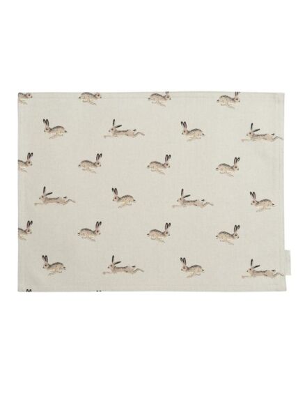 Sophie Allport Hare Fabric Placemat