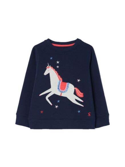 Joules Mackenzie Artwork Sweatshirt Horse & Star