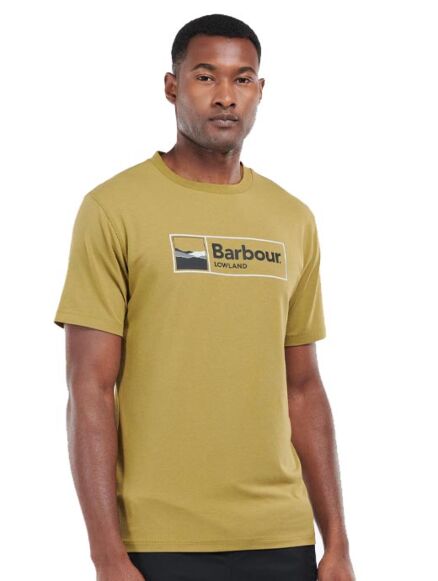 Barbour Men's Lowland T-Shirt Fir Green