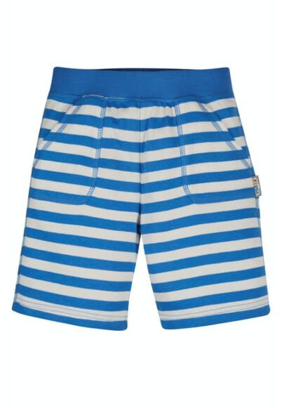 Frugi Favourite Shorts Colbalt Blue Stripe