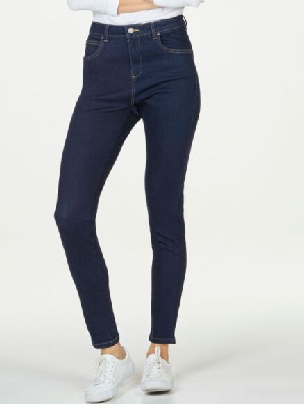 Thought Essential GOTS Skinny Jeans Dark Blue Wash