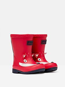 Joules Baby Printed Wellies Red Fox