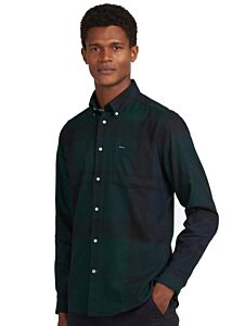 Barbour Men's Dunoon Tailored Fit Shirt Black Watch