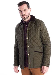 Barbour Men's Icons Liddesdale Quilted Jacket Olive 