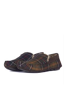 Barbour Men's Monty Slippers Recycled Classic Tartan
