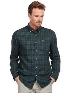 Barbour Men's Dalby Eco Tailored Fit Shirt Forest